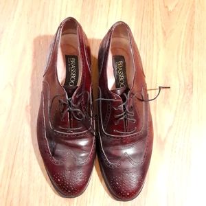 Brassboot Men's size 8 dress shoes / lace-up loafers